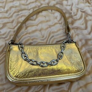 By Far Mini Rachel Metallic
Leather Bag